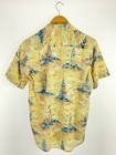 70s Belleralt Ivory Short-sleeve Pattern Shirt S Vintage Retro Unisex