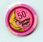  50 Chip From The Soaring Eagle Casino Mt Pleasant Michigan Pink