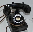 1920 s Western Electric Round Base B1 Telephone W  Subset Full Restoration  1011