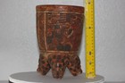 Museum Replica Of A Pre Columbian Mayan Artifact From Guatemala Tripod Vessel B5