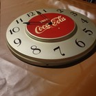 Antique Coca-cola Clock  Very Nice Condition  New Motor No Reserve   See Pics