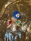 Vintage Luminarc Martini Pitcher With Billards Theme