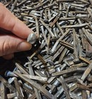 19 Lbs  2  Reclaimed Rosehead Nails Antique Decorative Wrought Iron As Is