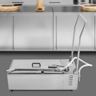 55l 370w Fryer Oil Filter Cart Machine Commercial Cooking Oil Filtration System