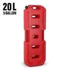 Fuel Tank Can Gas Container Backup W  Lock 20l 5 Gallon For Jeep Offroad Suv Atv
