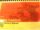 1973-1974 Harley-davidson  3 Book Lot The  Z-90 parts  Maintenance Supplement