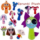 New Sprunki Game Plush Toys 9in Soft Stuffed Cartoon Pillow For Kids As Gift Usa