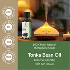 Tonka Bean Oil - Size 5ml To 1000ml -100  Therapeutic Grade Aroma Diffuser