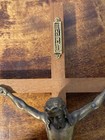 Vintage Wooden Cross Jesus Christian Crucifix Wall Hanging 9 5 In