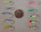 60-piece Lot  New Bluegill Perch And Crappie Demon Jigs Ice Fishing