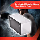 Acrylic Wall Mount Horizontal Boxing Glove Display Case Protecting Full Size Lj