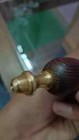 Antique Brass Heavy Magnifying Glass Vintage Magnifier Collectible Gift Item