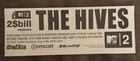 The Hives Mtv2 Recher Theatre Baltimore Md Promo Sticker 2002 Whfs 99 1