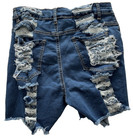 Distressed Denim Shorts Stretch Size Medium New