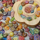 100g Handmade Glass Beads For Jewelry Making - 200 Mixed Styles Assortment