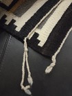 Native American Navajo Rug Antique Two Grey Hills Regional Weaving