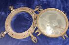 Vintage Large Cast Iron Bronze Brass Port Hole Ship Window 14    30 Lbs