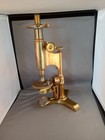 Antique Bausch Lomb Brass Microscope  Model J 