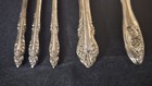 Vintage Ornate Silver-tone Vanity Grooming Set Hair Brush  Comb   4 Brushes