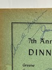 1955 Averell Harriman New York Governor Signed Program Catskill  Ny