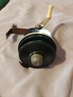 Vintage Bronson M  100 Spinning Fishing Reel Usa Black Silver  Spins Nicely   b1