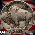 1914 D Buffalo Nickel A5115