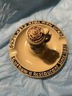 Luchows Restaurant Nyc Vintage Ceramic    beer Stein    Ashtray Circa 1945