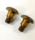 Antique General Electric 12  Desk Fan  Brass Yoke Shoulder Bolts Usa Big Motor