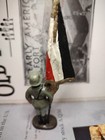 Elastolin German Flagbearer Toy Soldier