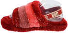 Ugg Fluff Yeah Slide Women s Size 6 Slingback Sandal Slipper Lamb Fur Nwob