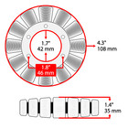 12 Pole Stator Gasket For Polaris Sportsman 700 Carb 02-04 Except Twin W 18 Pole