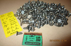 50---new-old Stock  Slotted Flat Head Steel Wood Screws  1 2  Long X  10 3 16 