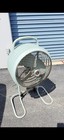 Vintage Westinghouse Mobilaire Floor Fan  1950 Blue Works But Read Description 
