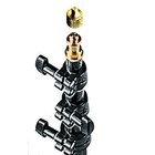 Manfrotto 156blb 4-feet Aluminum Mini Kit Stand With 015 Top  black 