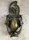 Large Antique C 1898 Art Nouveau New Orleans Architectural Salvage Doorknocker