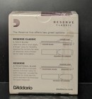 D   addario Reserve Classic Bb Clarinet 10 Filed Reeds 2 5 Strength