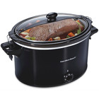 Hamilton Beach Extra Large 10 Quart Slow Cooker  Stay Or Go Portable W Lid Lock