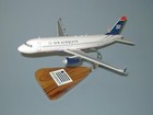 Us Airways Airbus A320-200 Final Color Desk Display Jet Model 1 100 Sc Airplane