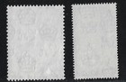 British Honduras Scott 129-130  Used  Cv  53   Kgvi 1948 Silver Wedding  10k251b