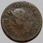 1787 Connecticut Colonial Copper  Laughing Head  Miller 6 1-m