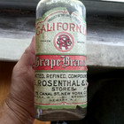 S rosenthal   Co California Grape Brandy Rare 5 Cities Early 1900 Pre Pro Bottle