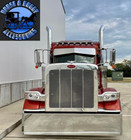 Rollin Low Peterbilt 12  X 8  Reverse Bowtie Visor 14 Gauge 304 S s  379 389 