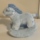 Baby Ty Pretty Pony Blue 8  Plush Toy Security Lovey