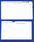 Bolivia 2 Airmail Envelope To England 1930s     Early Aviation Mail