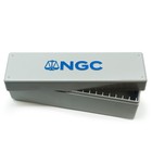Ngc   Universal Coin Slab Storage Box For Certified Graded Coin Slabs  silver 