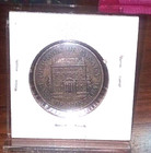 Canada 1842 1 2 Penny Bank Token From The Bank Of Montreal  Nice  Free Shipping 