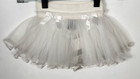 Danskin Dance Girls Toddler  2t - 6  White Warm Up Tutu Nwt
