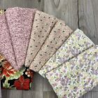 Floral Quilt Kit Lily Quilting Fabric Flowers Red 100  Cotton 50 X 50