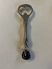 Vintage Silver Plated Horse Leg Bottle Opener  6 X 1 5 8 X 0 7 8   