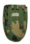 Us Military Molle Woodland Entrenching Etool Carrier Shovel Cover Pouch Mint